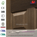 JHK-006 Six Panneaux de haute qualité populaire Australia Design Construction Natural Bubinga Door Sheet